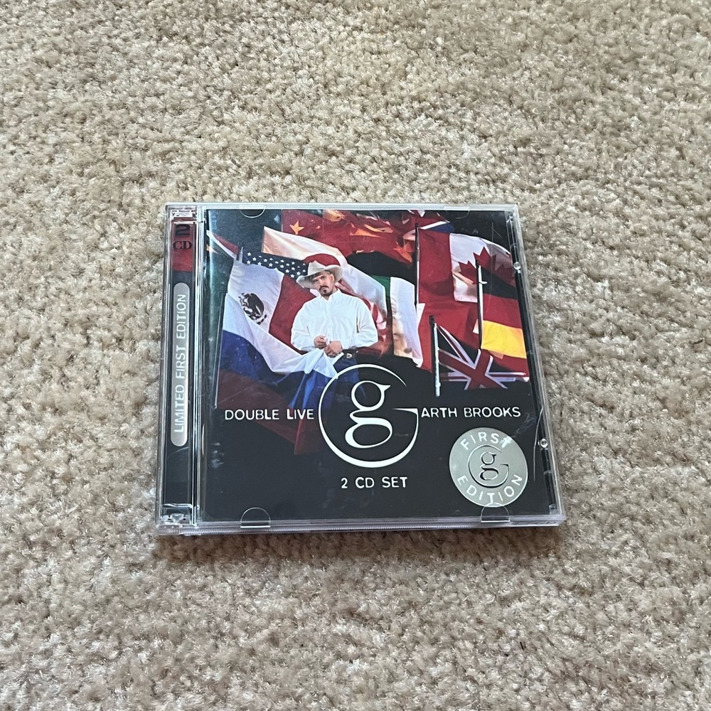 Garth Brooks - Double Live 1st Edition- 2 CD Set